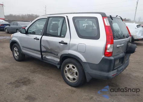 2006 Honda Cr-V Lx from USA, damaged, VIN SHSRD78546U425034